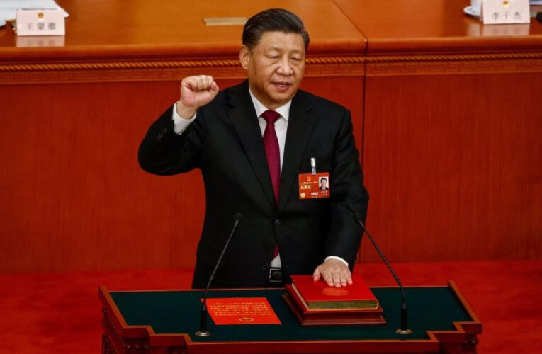 China’s Xi Jinping secures precedent-breaking third term as president