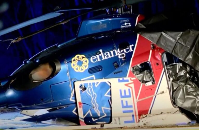 Patient, crew survive North Carolina medical helicopter crash