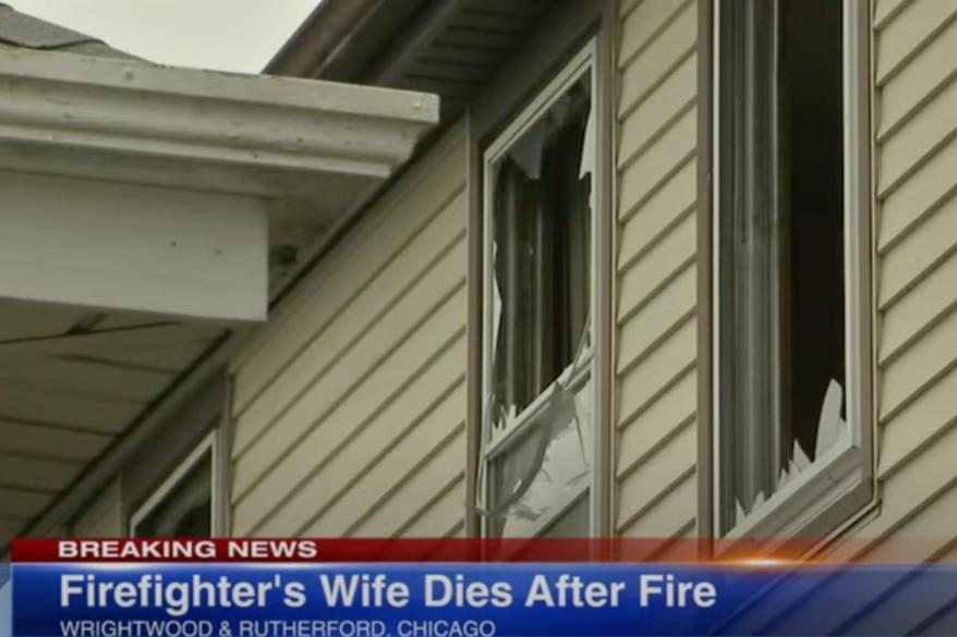 All four of the family members reportedly suffered from smoke inhalation.