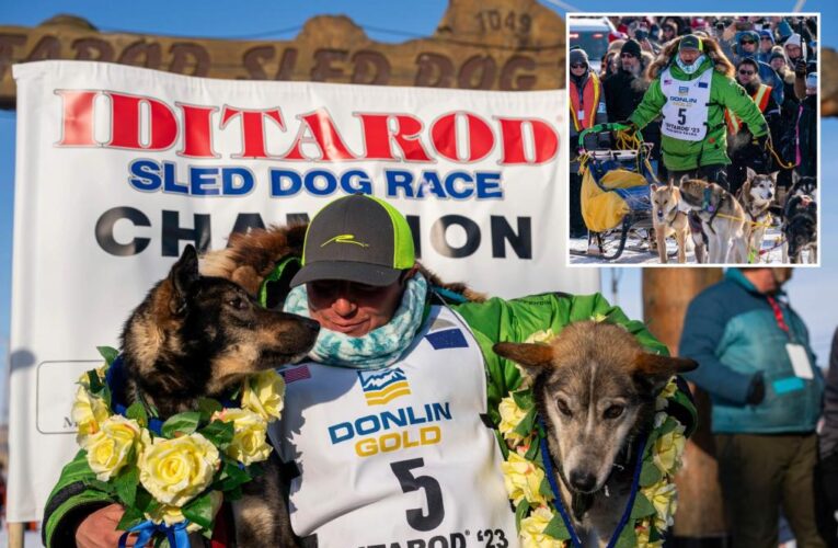 Ryan Redington wins Alaska sled dog race