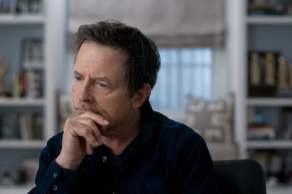 Michael J. Fox, 61, in a scene from the upcoming Davis Guggenheim documentary "A Michael J. Fox Movie."