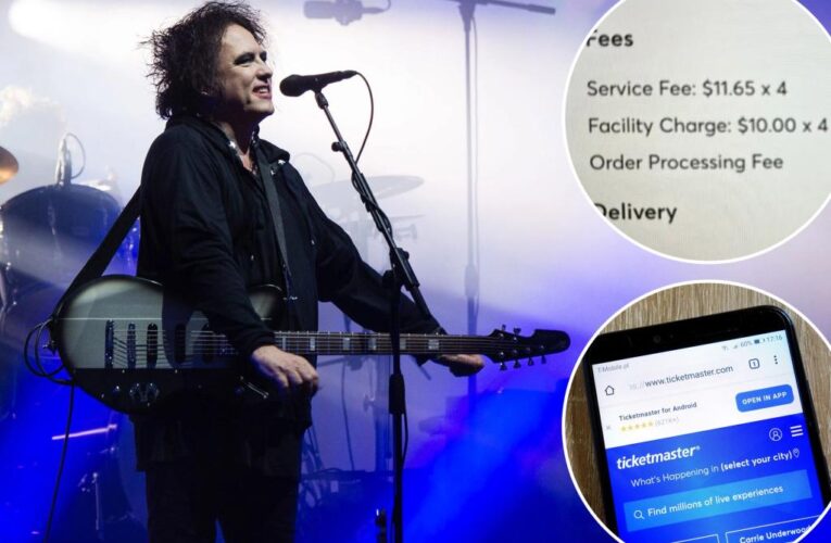 The Cure frontman Robert Smith ‘sickened’ over Ticketmaster fees