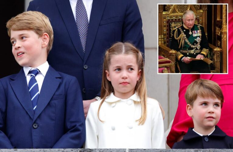 Prince George, Charlotte and Louis’ roles in King Charles’ coronation revealed