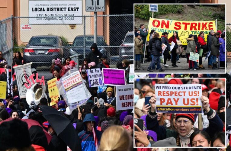 Los Angeles schools to reopen after three-day workers’ strike