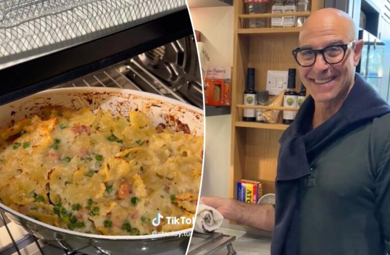 Fans gush over Stanley Tucci’s pasta-for-breakfast recipe