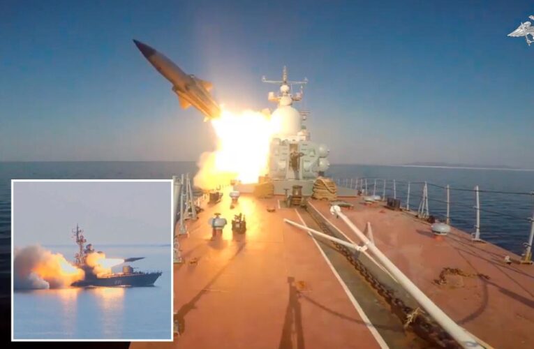 Russia says it test-fired anti-ship missiles in Sea of Japan