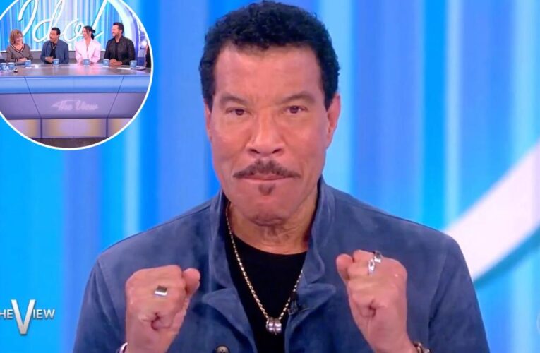 Lionel Richie jokes he no longer goes ‘all night long’