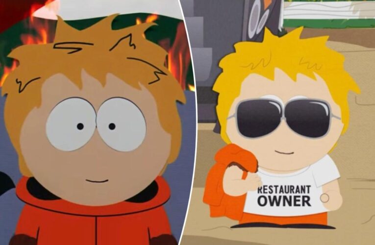 Kenny from ‘South Park’ reveals face after 10 years