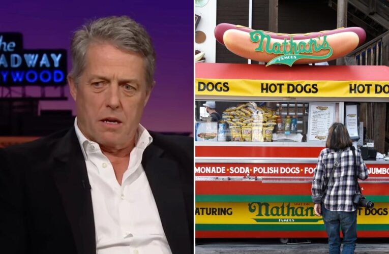 Hugh Grant says he ‘blew’ his ‘a– out’ eating this NYC staple