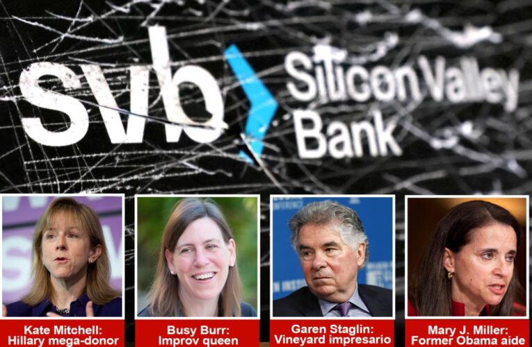 Obama aide, Hillary donors, improv actor: Meet SVB’s board