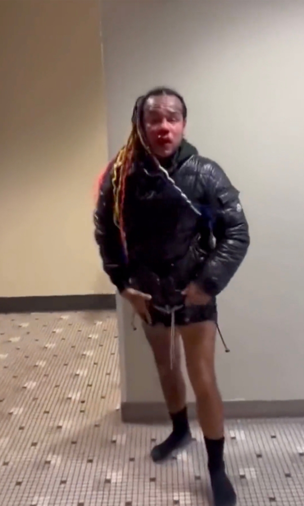 6ix9ine, whose legal name is Daniel Hernandez, was jumped last Tuesday inside an LA Fitness in southern Florida.