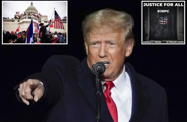 Trump collaborates on new song with ‘J6 Prison Choir’