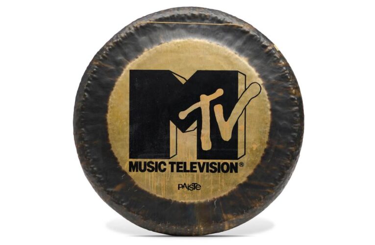 MTV gong from the ’80s sells for more than $15K at auction