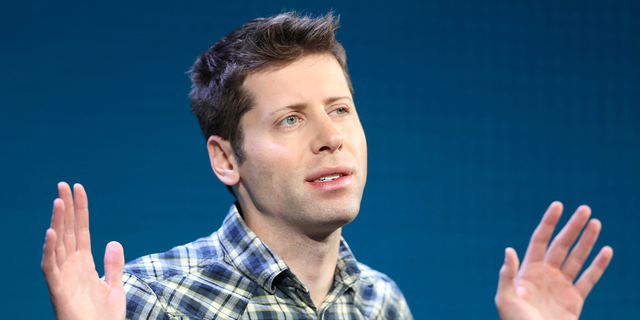 Sam Altman speaks at the Wall Street Journal Digital Conference in Laguna Beach, California, Oct. 18, 2017.