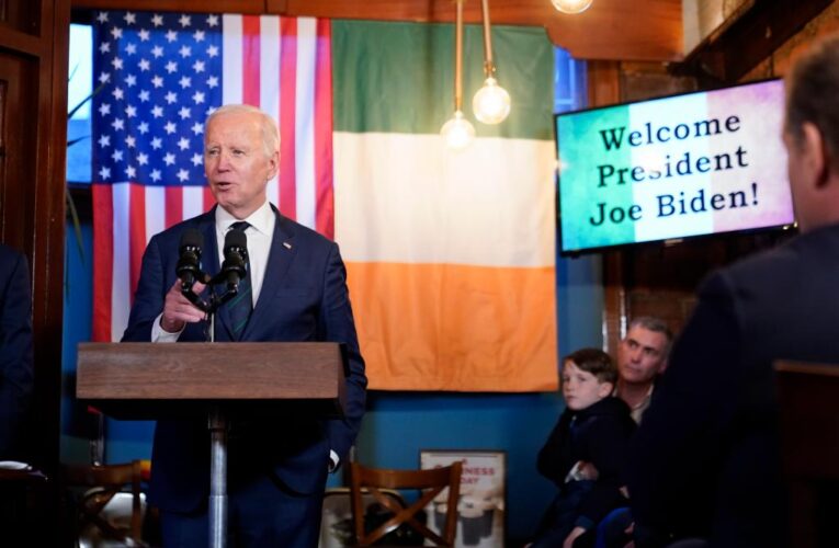 Biden makes major gaffe during speech in Ireland