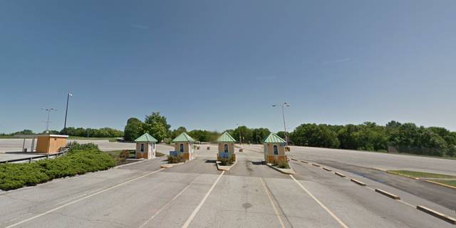 Parking Lot at Worlds of Fun.