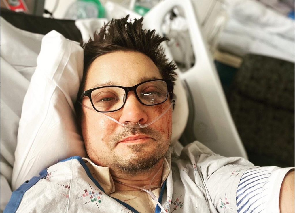 Renner was released from the hospital in January after multiple surgeries.