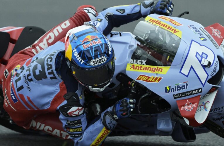 MotoGP Argentina Grand Prix: Alex Marquez takes shock maiden pole position despite crash and fire