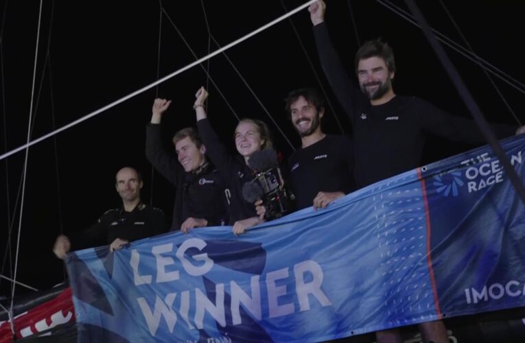 The Ocean Race 2023: Team Malizia cross the finish line first in Itajai to win Leg 3