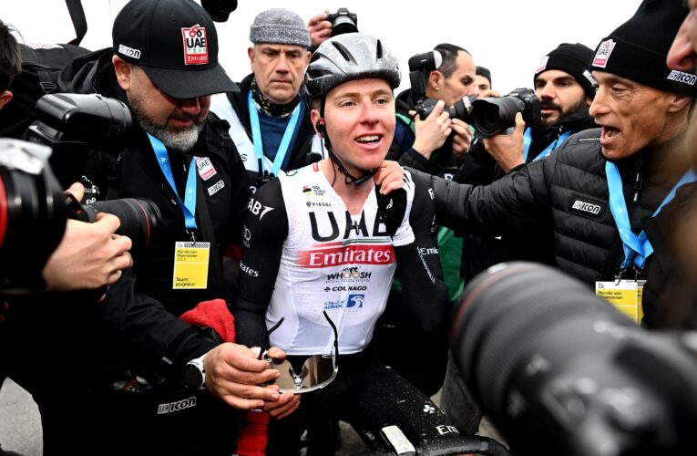 ‘I could retire today and be proud’ – Tadej Pogacar after brilliant Tour of Flanders win