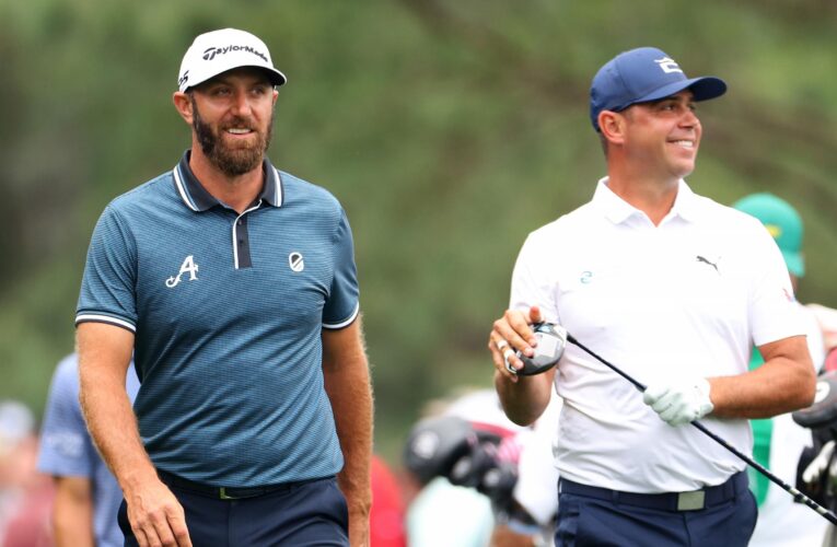 The Masters: LIV golfers welcomed with open arms at Augusta as Cameron Smith and Dustin Johnson address media
