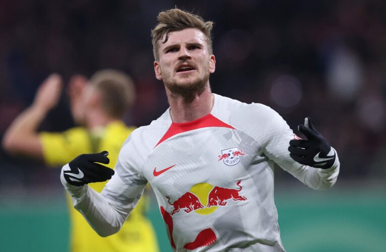 RB Leipzig 2-0 Borussia Dortmund: Timo Werner scores as defending champions march into DFB-Pokal semi-finals