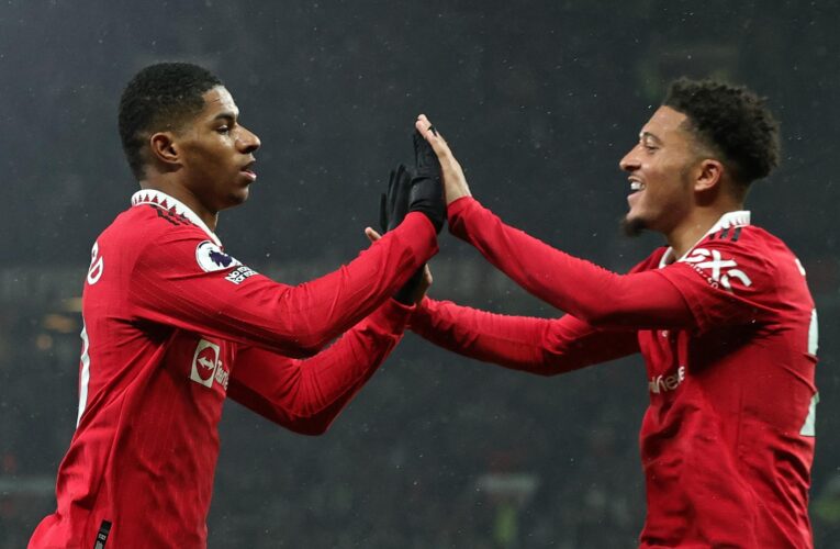 Manchester United 1-0 Brentford: Marcus Rashford fires hosts into fourth in the Premier League