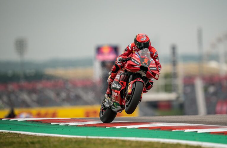 Ducati Lenovo rider Francesco Bagnaia takes pole in MotoGP Sprint and Grand Prix races at Circuit of the Americas