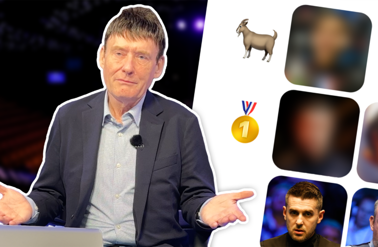 Ronnie O’Sullivan, Stephen Hendry, Steve Davis – Jimmy White ranks top 10 snooker players of all time