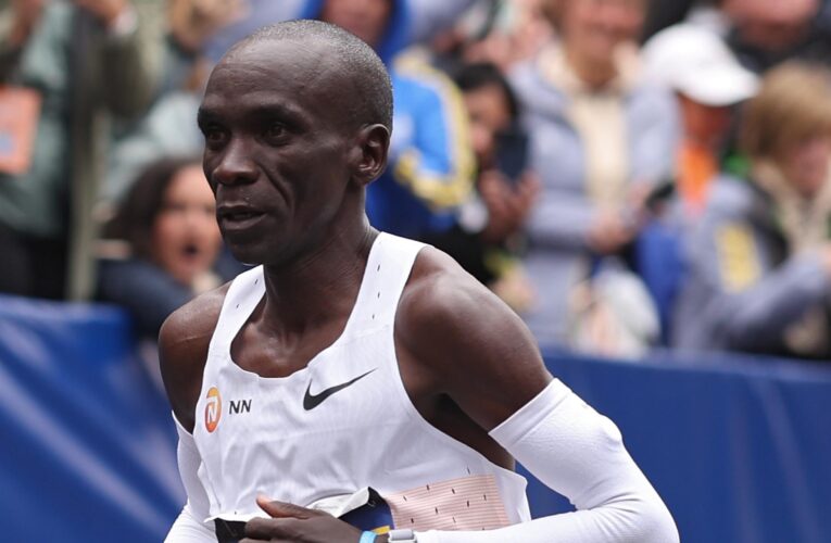 Eliud Kipchoge finishes sixth at Boston Marathon in his slowest ever time, Evans Chebet defends title