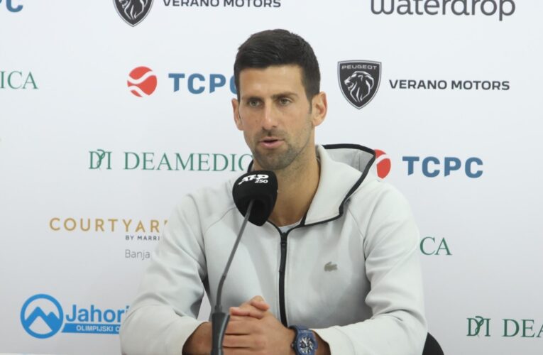 Novak Djokovic issues fitness update, admits elbow is ‘not in ideal shape’ ahead of Srpska Open in Bosnia