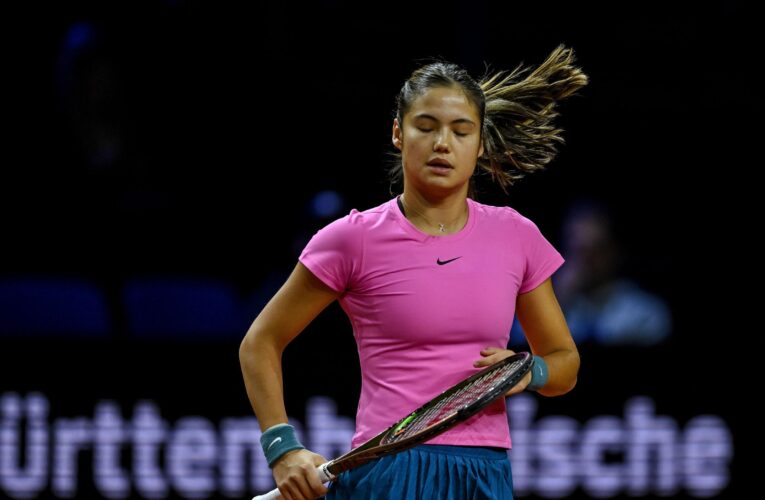 Emma Raducanu out in first round of Stuttgart Open after comprehensive defeat to Jelena Ostapenko