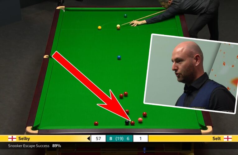 World Snooker Championship 2023: Mark Selby wows Matthew Selt with safety escape labelled ‘shot of the championship’