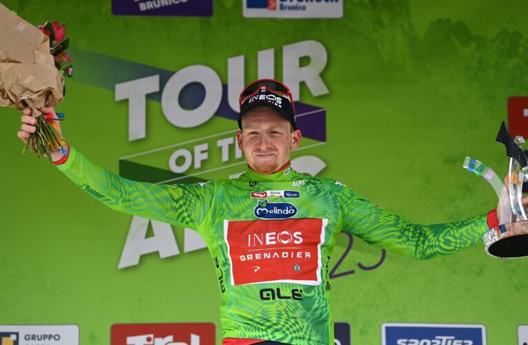 Tao Geoghegan Hart of Ineos Grenadiers wins Tour of the Alps, Simon Carr soloes to final-stage victory