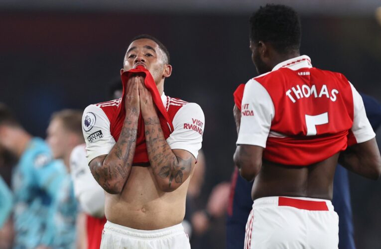 Gabriel Jesus: Arsenal will fight until the end’ for Premier League title despite Southampton draw