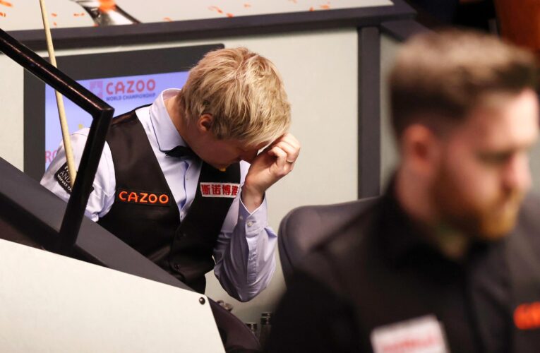 World Snooker Championship 2023: Neil Robertson felt Jak Jones ‘was there for the taking’ during shock loss