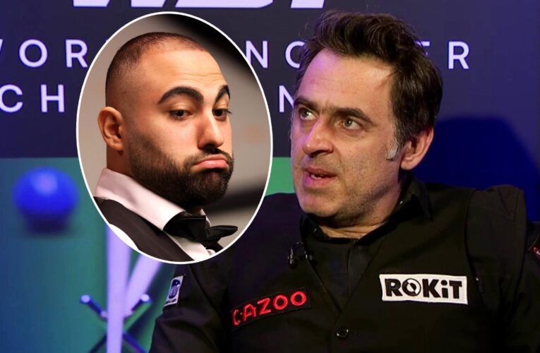 Ronnie O’Sullivan ‘baffled’ and ‘sad’ about feud with Hossein Vafaei at World Snooker Championship