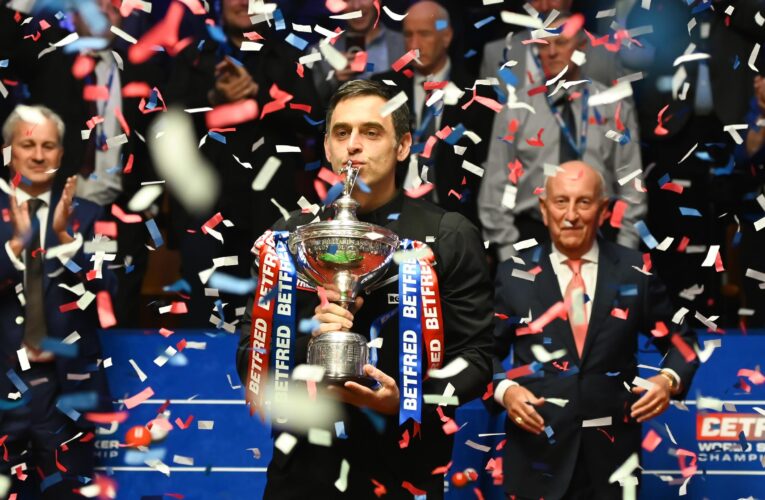 Ronnie O’Sullivan’s most iconic World Championship moment selected by Jimmy White – ‘He showed his emotions’