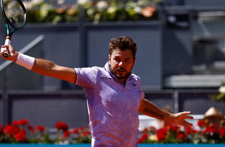 Madrid Open 2023: Vintage Stan Wawrinka fights back to beat Maxime Cressy, sets up Andrey Rublev clash