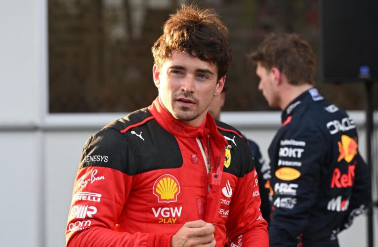 Charles Leclerc secures Azerbaijan GP pole hat-trick as Ferrari break Red Bull qualifying streak