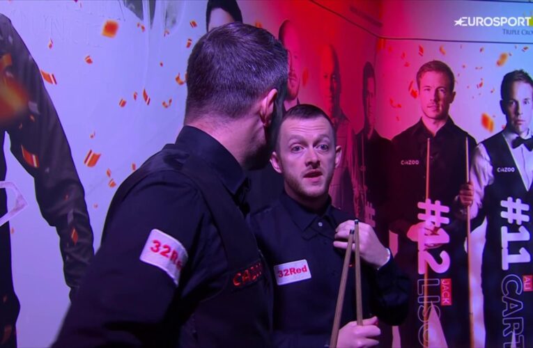 World Snooker Championship: Jimmy White questions Mark Allen talking with Mark Selby – ‘What is he doing?’