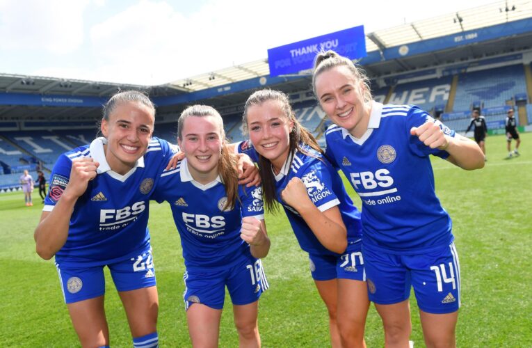 Leicester thrash Liverpool 4-0 to move off bottom of Women’s Super League standings, Tottenham draw with Brighton