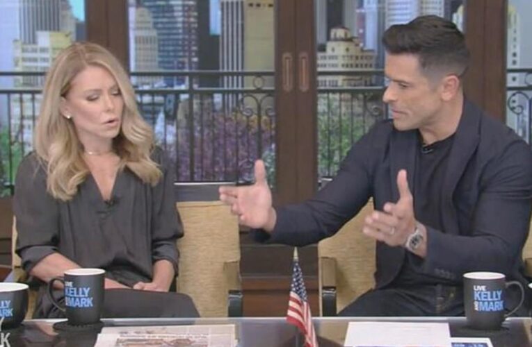 Kelly Ripa, Mark Consuelos debate ‘butt thing’ on ‘Live’