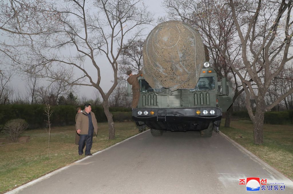 It’s not immediately clear how close the North is to having a functional solid-fuel ICBM capable of striking the US mainland.