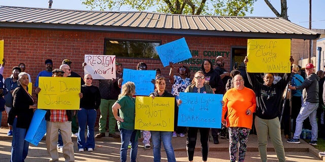 McCurtain County protesters