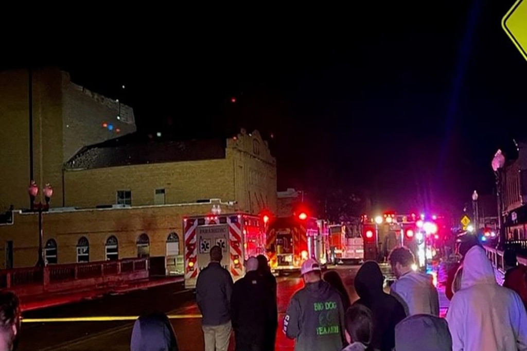 The Apollo Theater was hosting a heavy metal concert on Friday night.