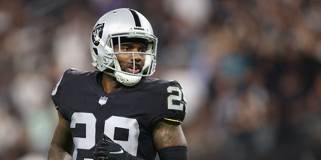 Cornerback Casey Hayward during a Raiders game