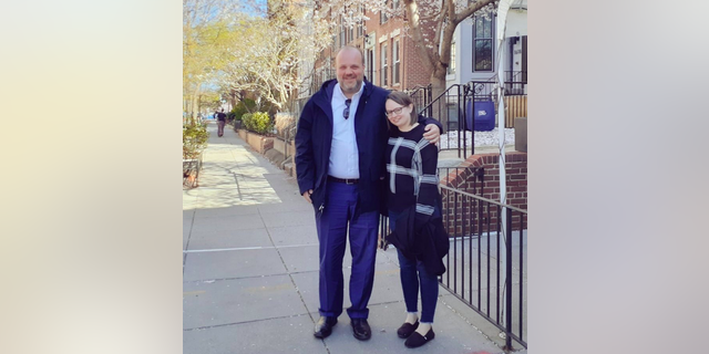 Clare McCann, right, served as a senior policy adviser in the U.S. Department of Education. She currently works at Arnold Ventures, where she's lobbying her former department.