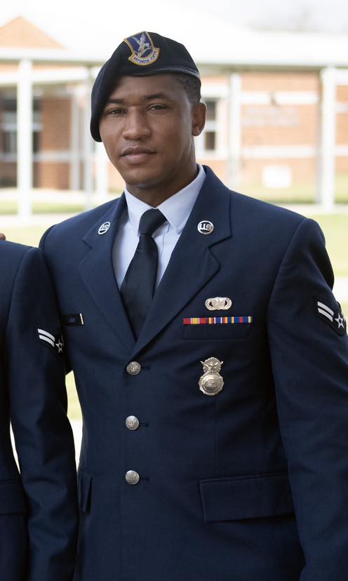 Air Force Airman 1st Class Dayvon Larry was 31 years old.