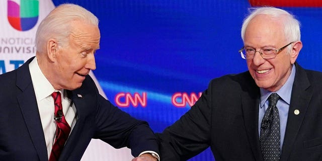 Sen. Bernie Sanders and President Joe Biden